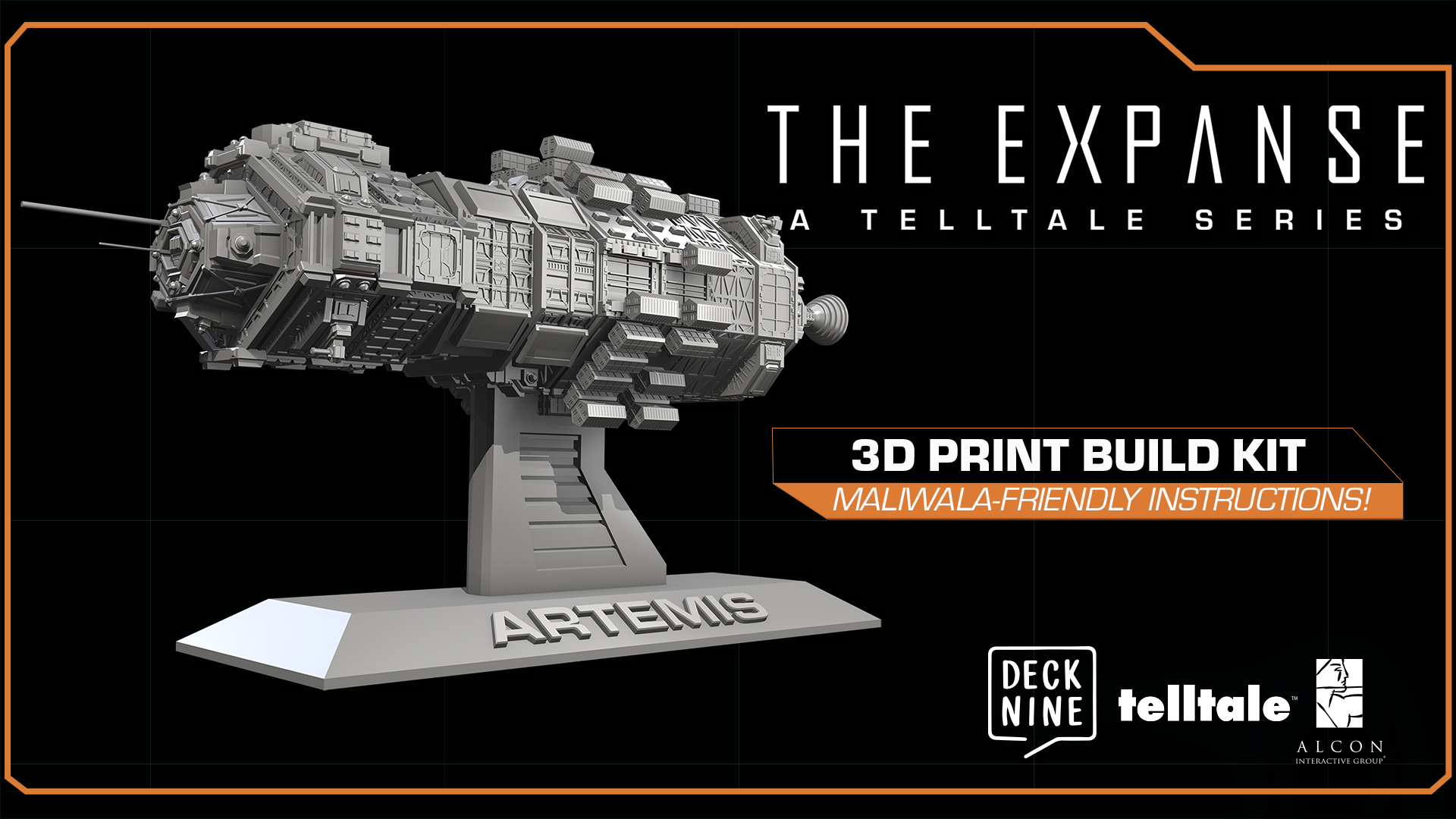FREE: 3D print your own model of the Artemis!